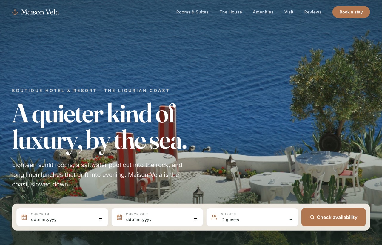 Maison Vela — Boutique hotel & resort preview
